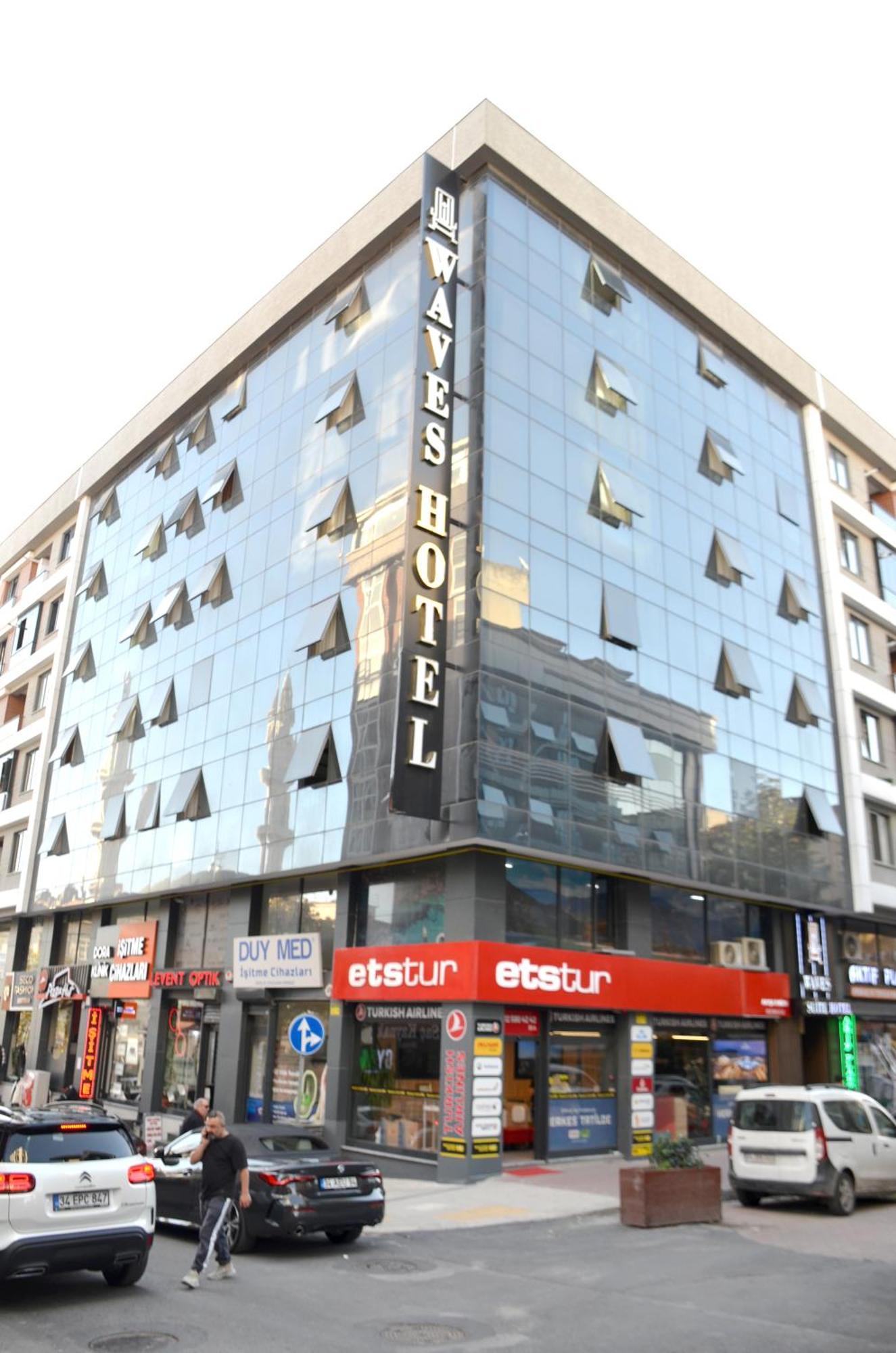 Waves Hotel Istanbul Bagian luar foto
